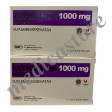 Citicoline Kaplet 1000 MG (novell)