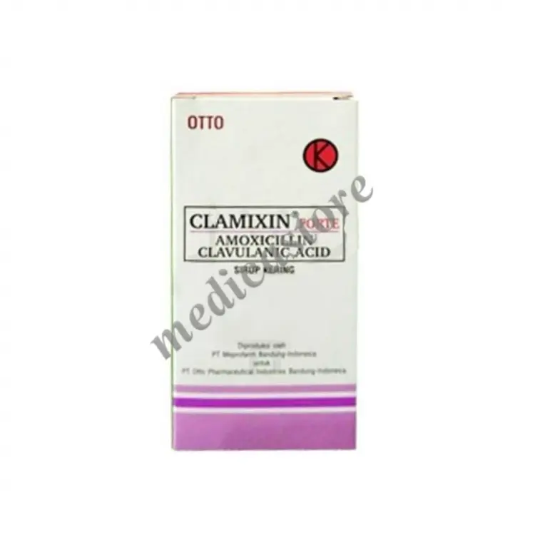 CLAMIXIN FORTE DRY SYRUP 60 ML