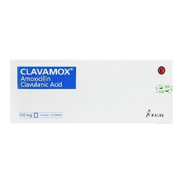 Clavamox Tablet 500 MG 