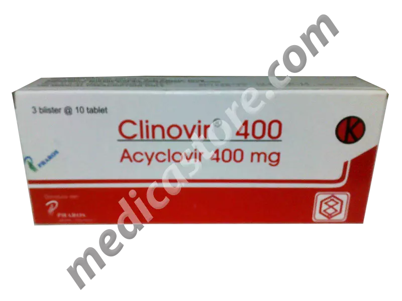 CLINOVIR TABLET 400 MG 