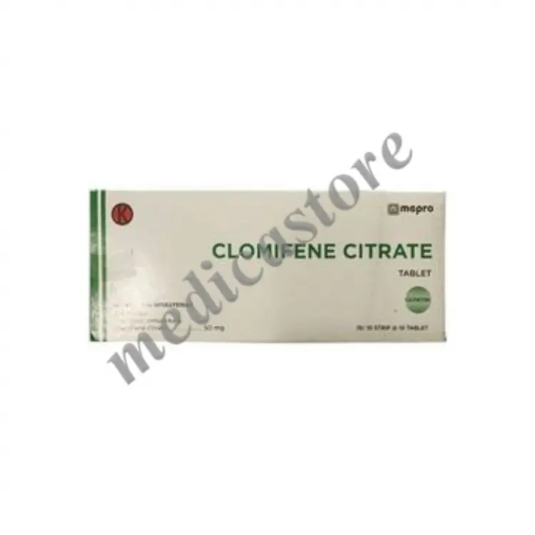 CLOMIFENE CITRATE TABLET 50 MG