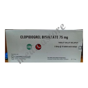 Clopidogrel Tablet Salut Selaput 75 MG