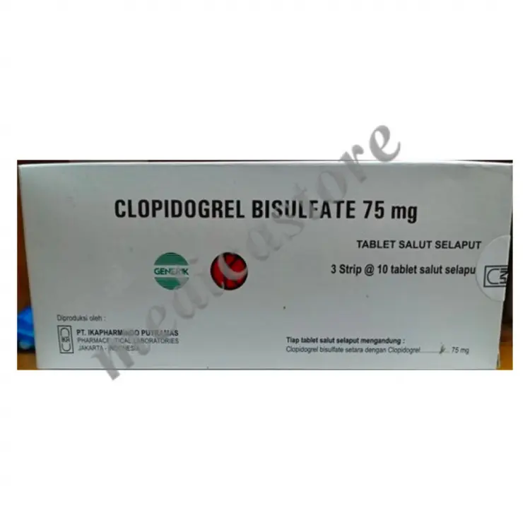 CLOPIDOGREL TABLET SALUT SELAPUT 75 MG