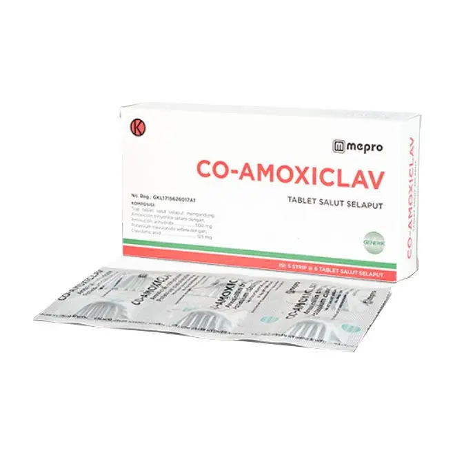 CO-AMOXICLAVE TABLET SALUT SELAPUT