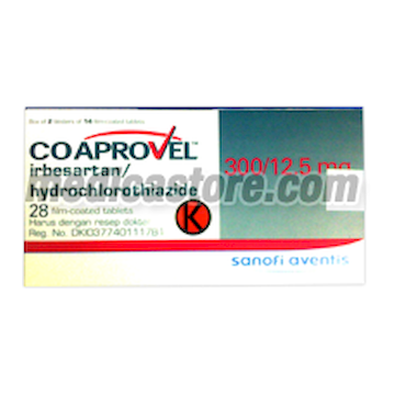 Coaprovel 300 Mg/12.5 MG Tablet Salut Selaput