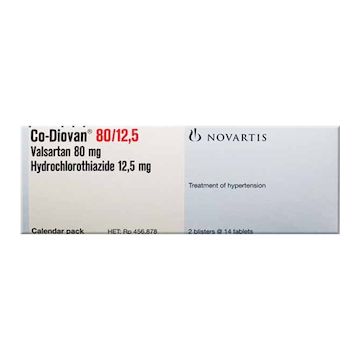 Co-diovan 80 Mg/12.5 MG Tablet