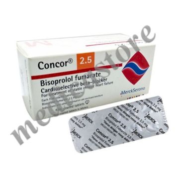 Concor Tablet 2,5 MG 30's