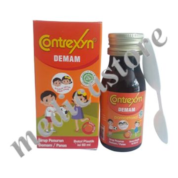 Contrexyn Demam 60 ML Rasa Jeruk