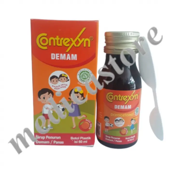 CONTREXYN DEMAM 60 ML RASA JERUK