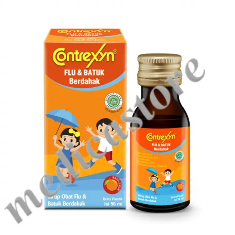 CONTREXYN FLU & BATUK BERDAHAK 56ML