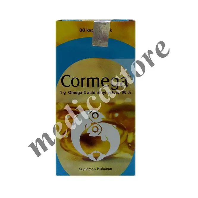 CORMEGA SOFT CAPSULE 30'S BOTOL