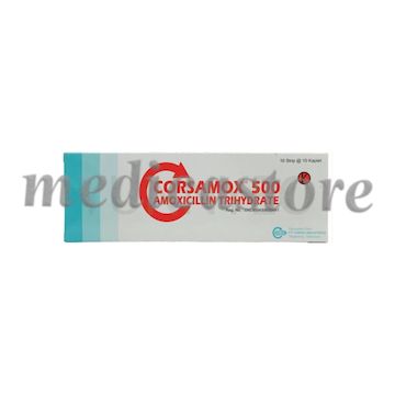 Corsamox Kaplet 500 MG