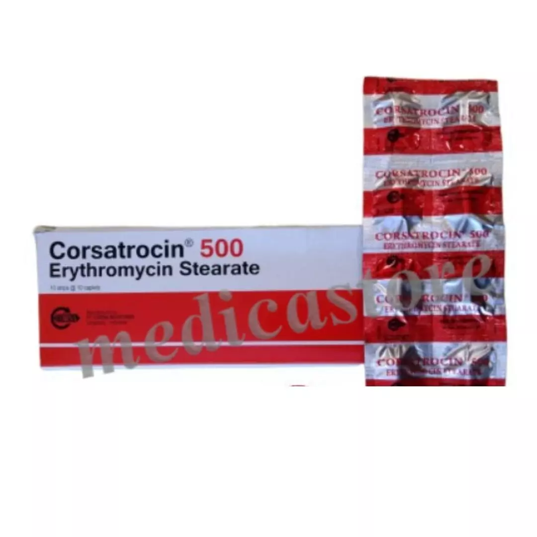 CORSATROCIN KAPLET 500 MG