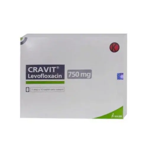 CRAVIT KAPLET 750 MG