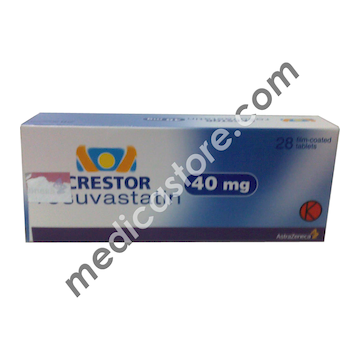 Crestor 40 MG Tablet Salut Selaput