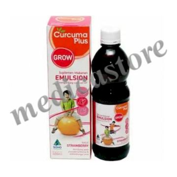 Curcuma Plus Grow Emulsion Strawbery 400 ML