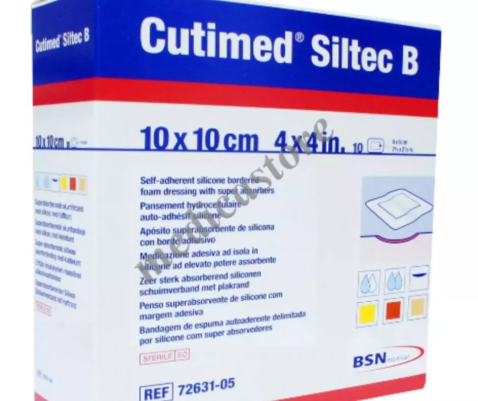 CUTIMED SILTEC 10X10CM