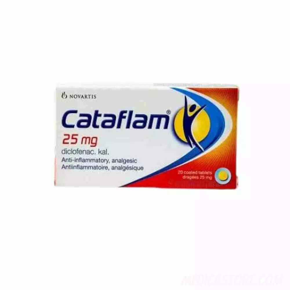 Cataflam 25 mg Tablet Salut Gula