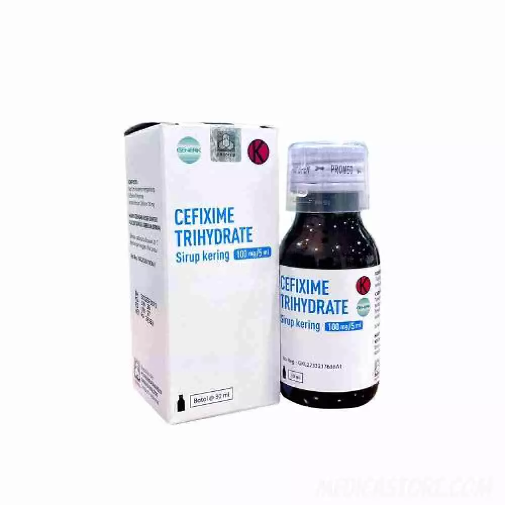 CEFIXIME DRY SYRUP 100 MG/5 ML 30 ML