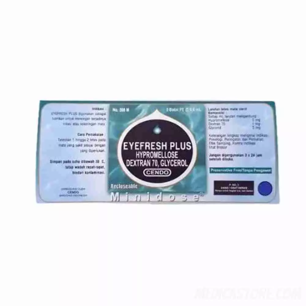 Cendo Eyefresh Plus Minidose 0.6 ml