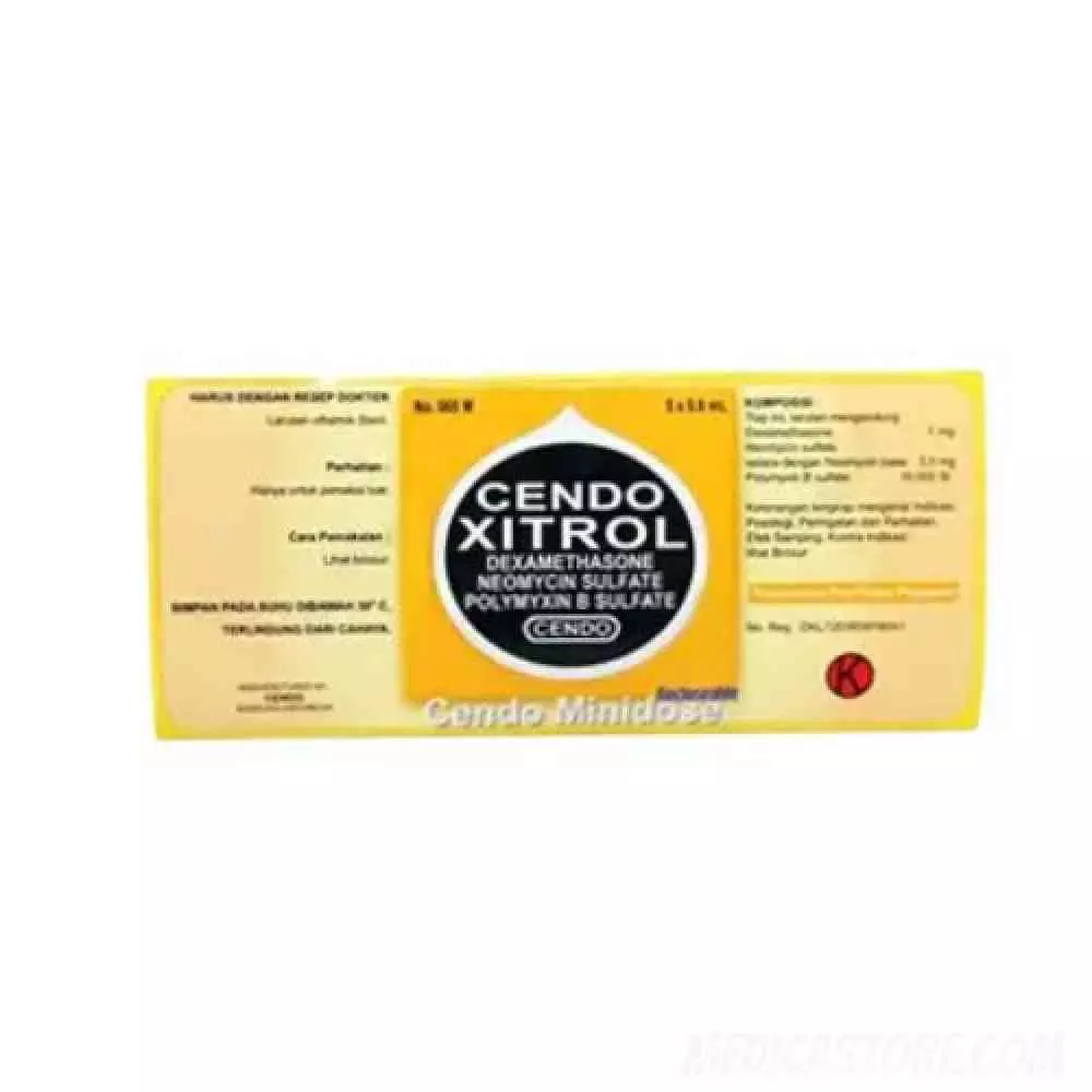 Cendo Xitrol Minidose 0.6 ml