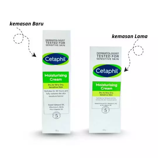 CETAPHIL MOISTURISING CREAM 100 GRAM