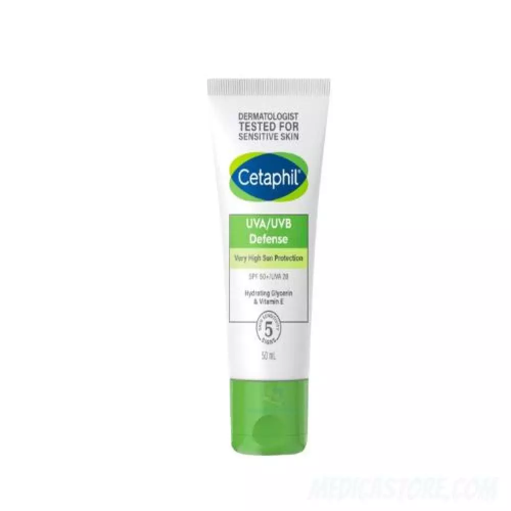Cetaphil UVA/UVB Defense  SPF 50+ Cream 50 g