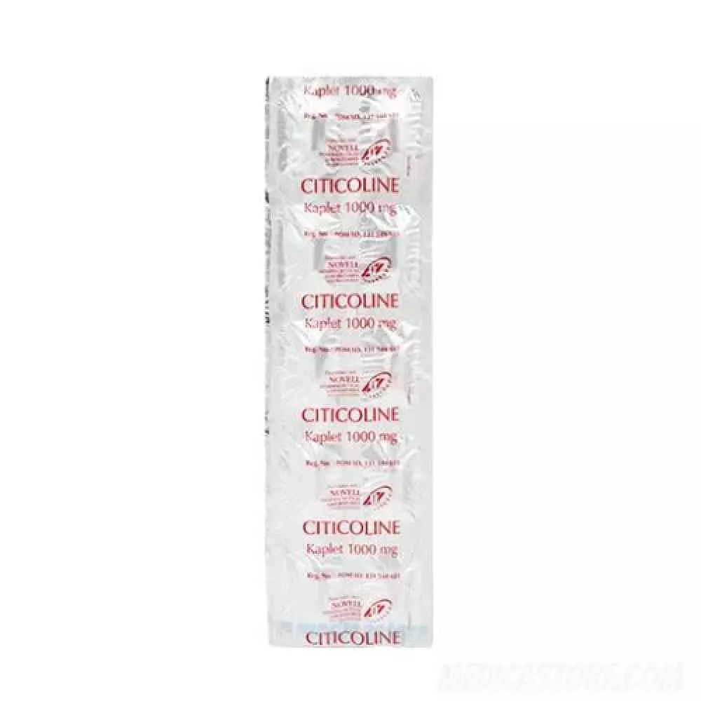 CITICOLINE KAPLET 1000 MG (NOVELL)