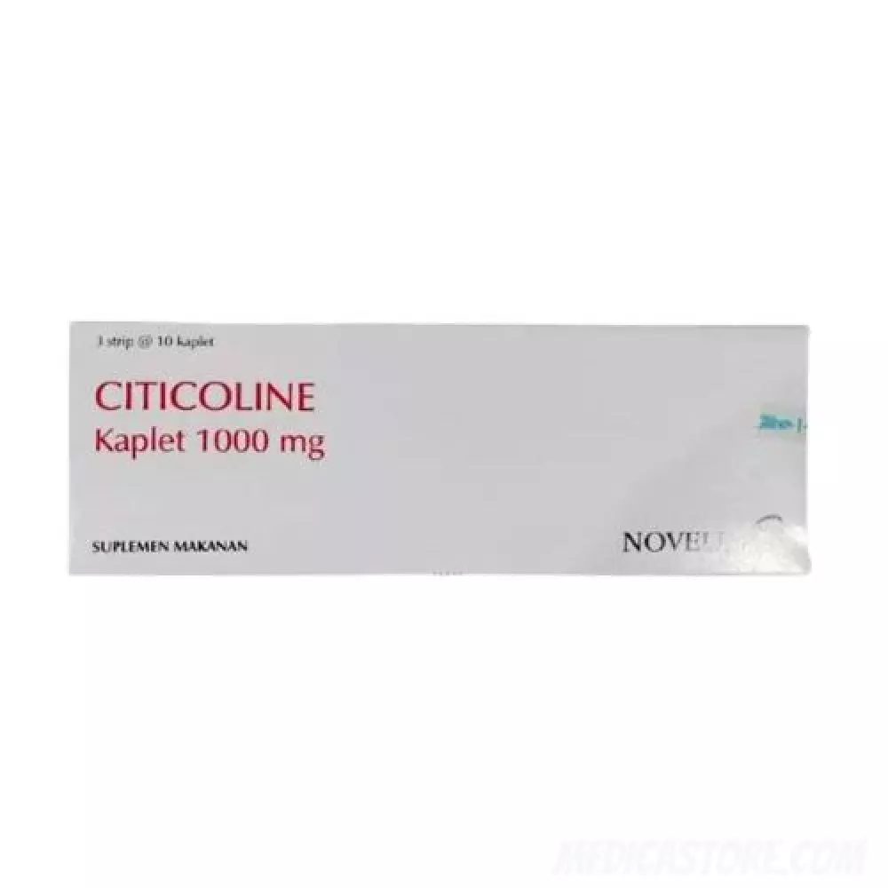 CITICOLINE KAPLET 1000 MG (NOVELL)