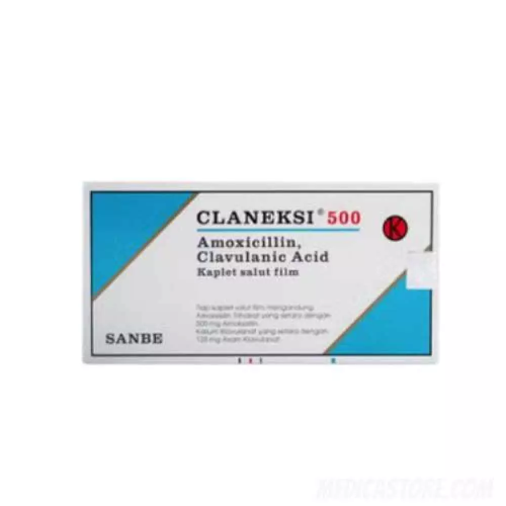 Claneksi 500 mg Kaplet Salut Selaput