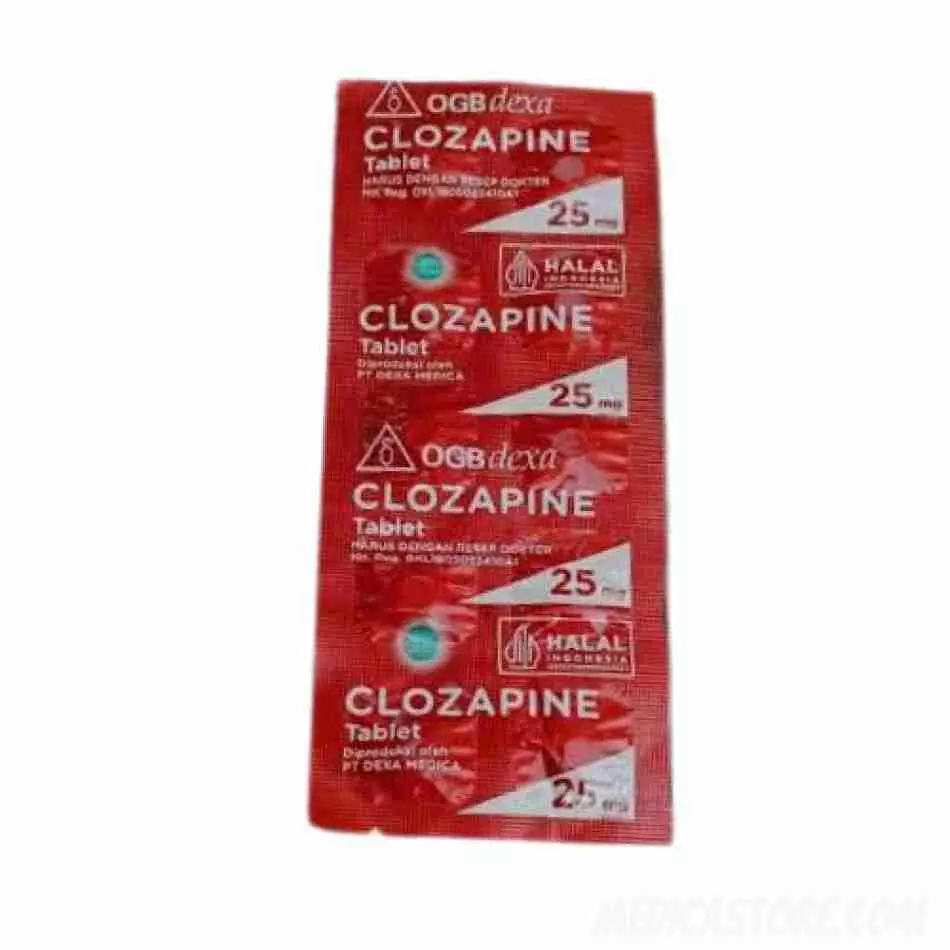Clozapine 25 mg DEXA