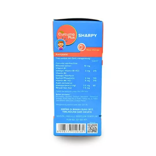 Curcuma Plus Sharpy Sirup Orange 60 ml