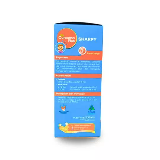Curcuma Plus Sharpy Sirup Orange 60 ml