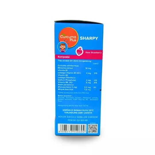  Curcuma Plus Sharpy Sirup Strawberry 60 ml