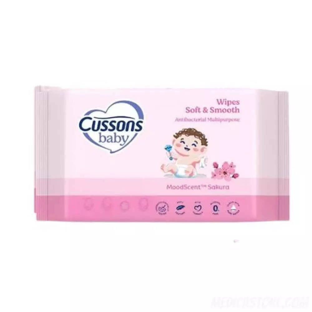Cussons Baby Wipes 45'S Soft & Smooth Buy 1 get 2