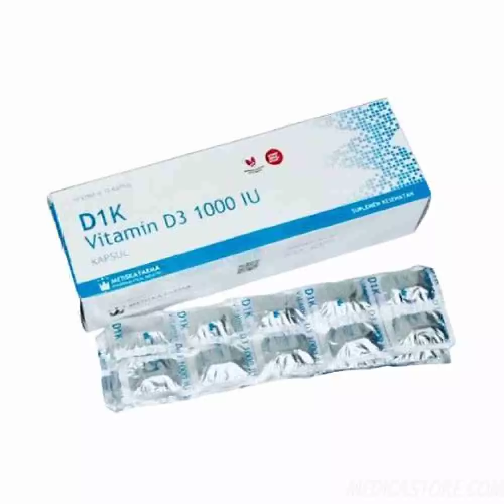 D1K Vit D3 1000IU 100'S