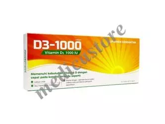 D3 1000 TABLET 30'S