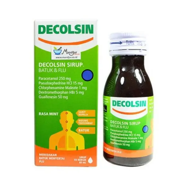 DECOLSIN SIRUP 60 ML