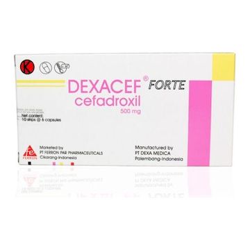 Dexacef Forte Kapsul 500 MG