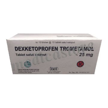 Dexketoprofen Tablet 25 MG