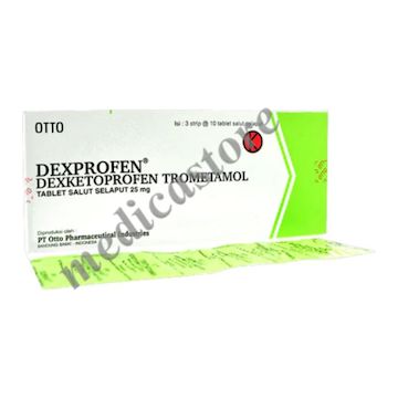 Dexprofen Tablet Salut Selaput 25mg