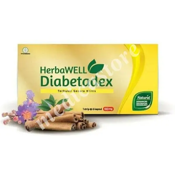 DIABETADEX KAPSUL 100 MG