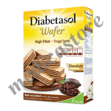 DIABETASOL WAFER CHOCOLATE 2X50 GR