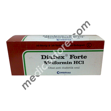 Diabex Forte Tablet 850mg