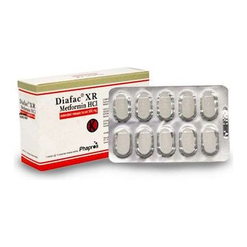 Diafac XR Tablet Pelepasan Lambat 500 MG