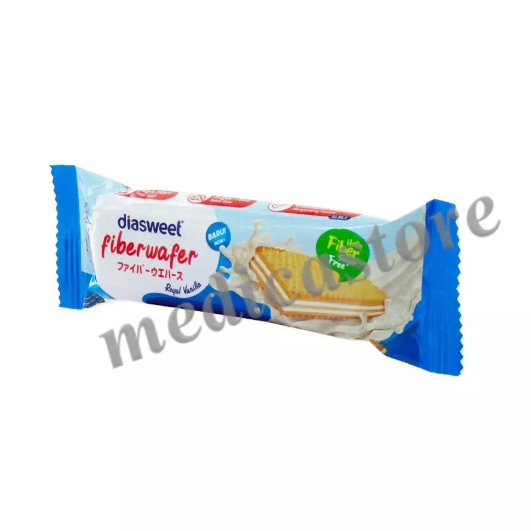 DIASWEET FIBERWAFER VANILLA 18GR