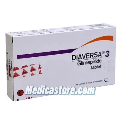 DIAVERSA TABLET 3 MG