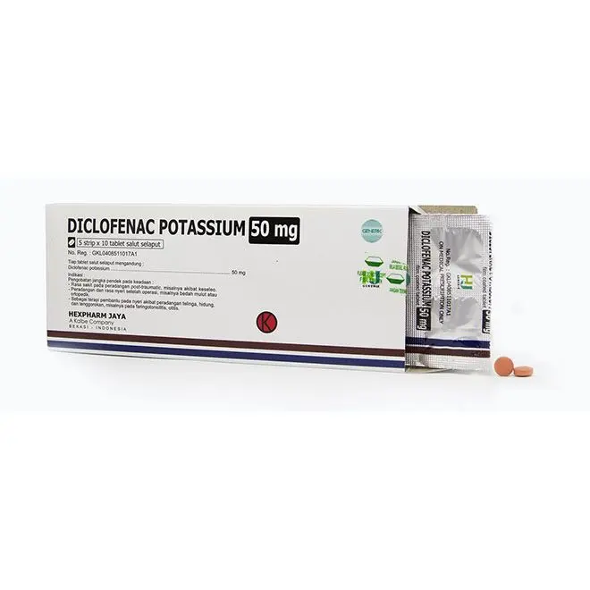 DICLOFENAC POTASSIUM TABLET 50 MG