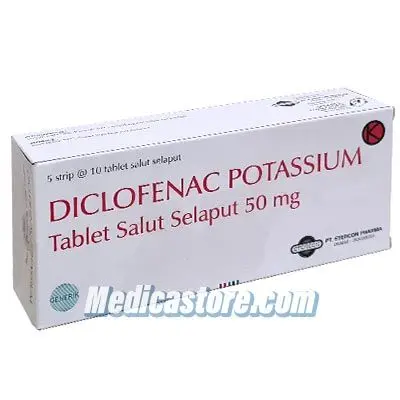 DICLOFENAC POTASSIUM TABLET 50 MG