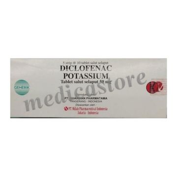 Diclofenac Potassium Tablet 50 MG